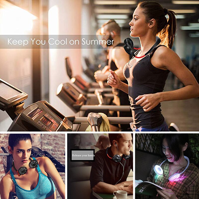 Lightweight Neckband Fan