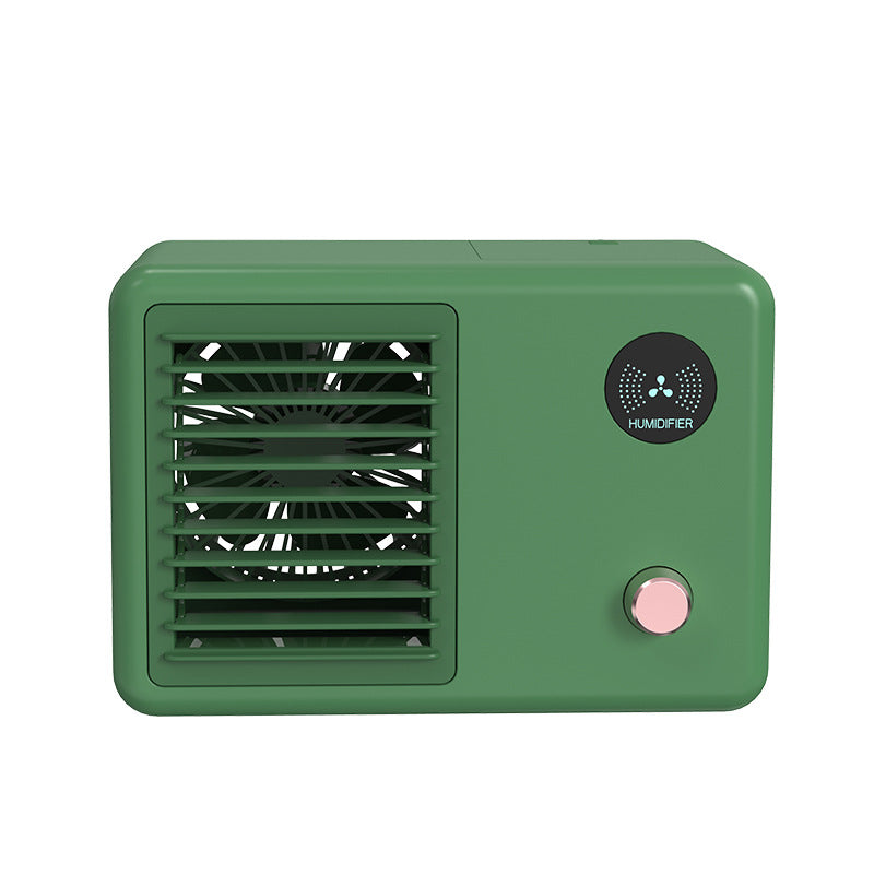 Mini Desktop Cooler with LED Lights