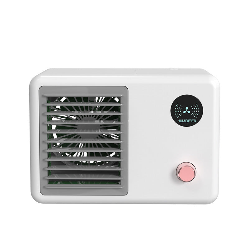 Mini Desktop Cooler with LED Lights
