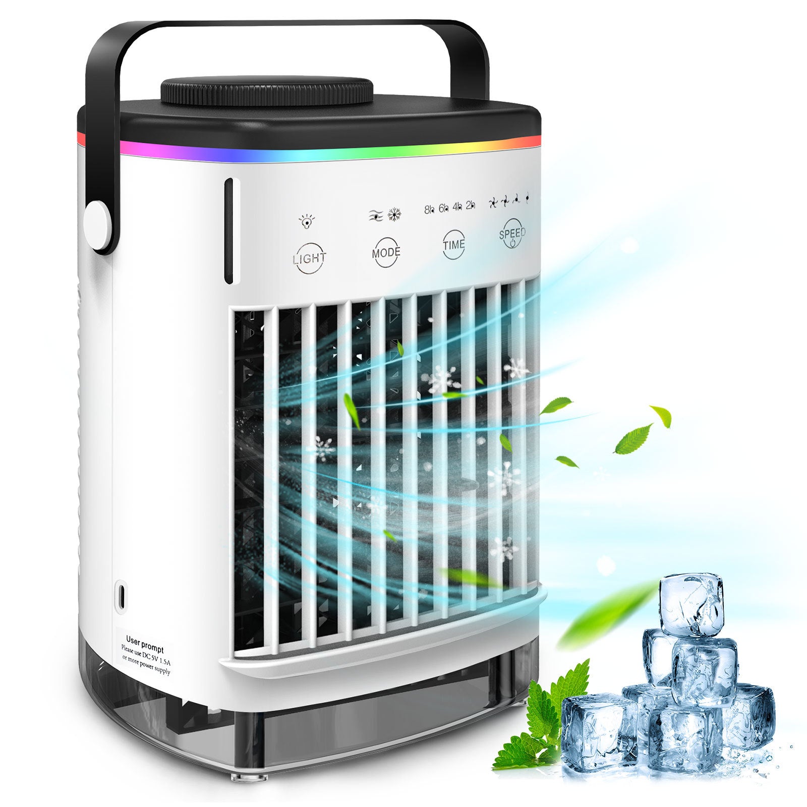 Mist Spray Desktop Cooling Fan