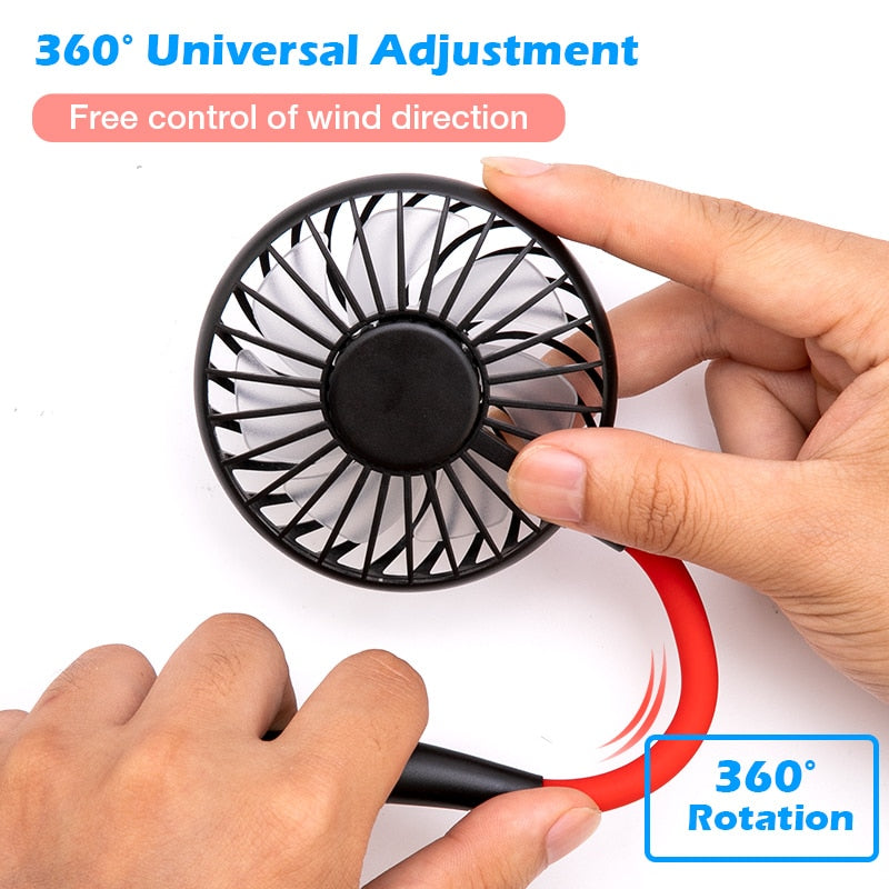 Lightweight Neckband Fan