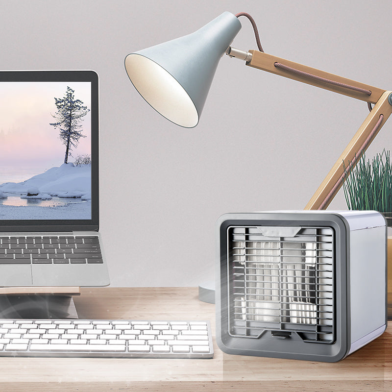 Mini Desktop Cooler with LED Lights