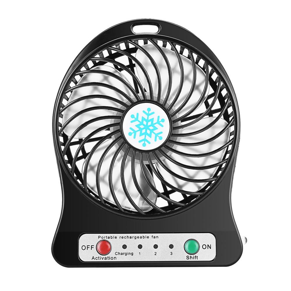Mini Desktop Cooler with LED Lights