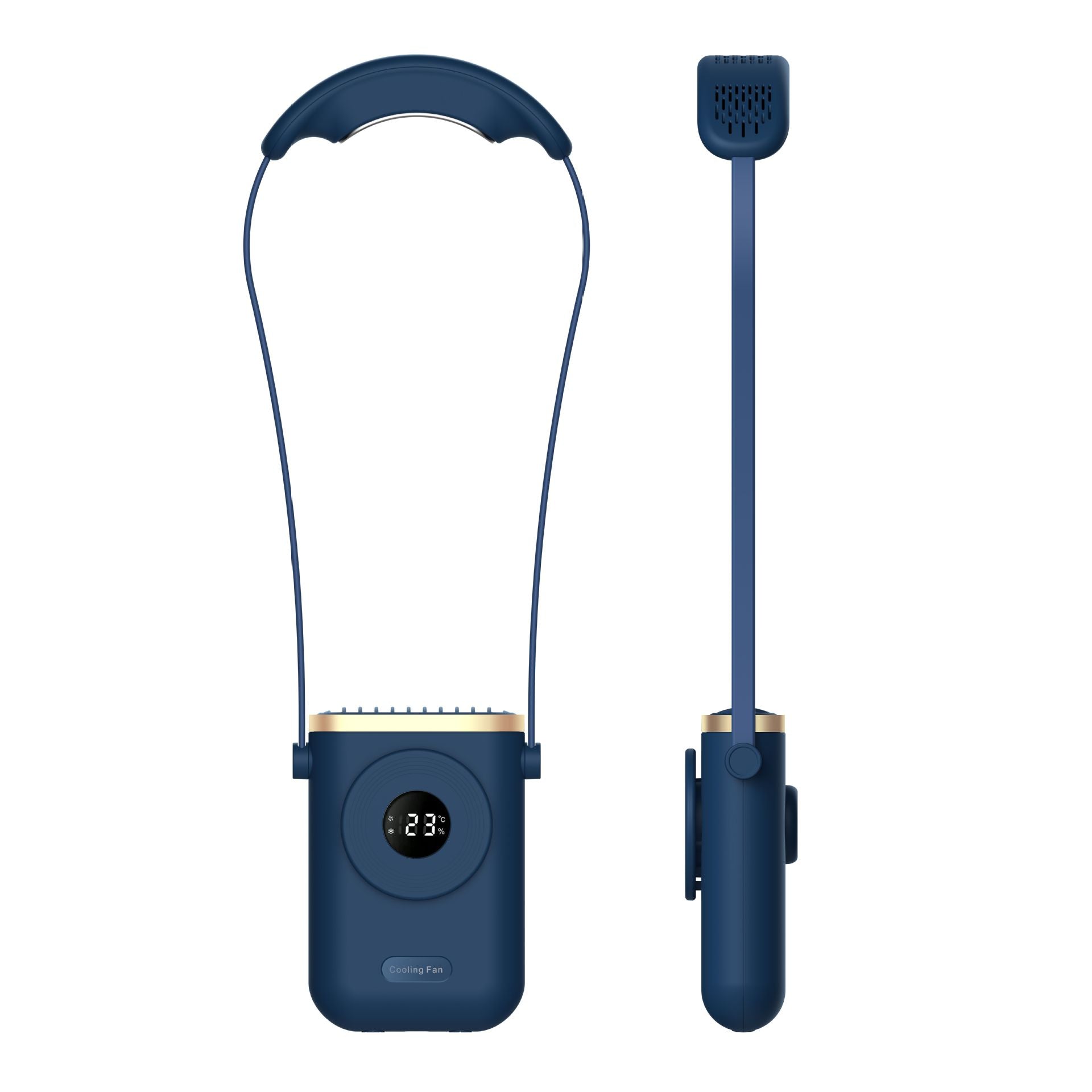 Hands-Free Semiconductor Neck Cooler
