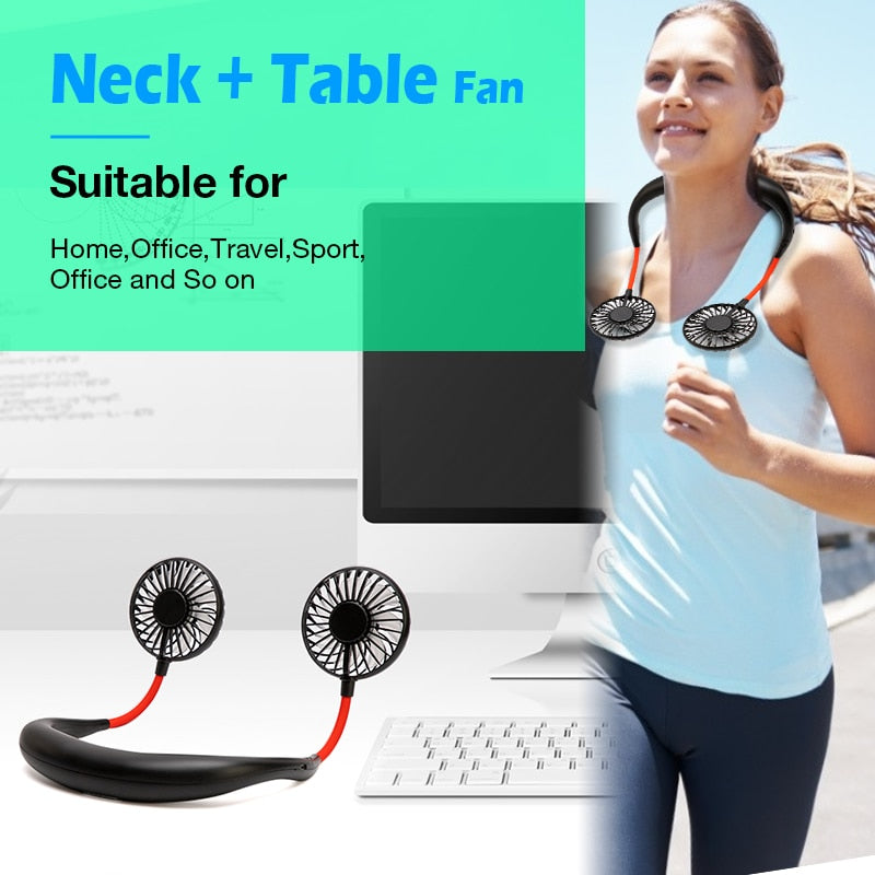 Adjustable Neck Fan — 3 Speeds