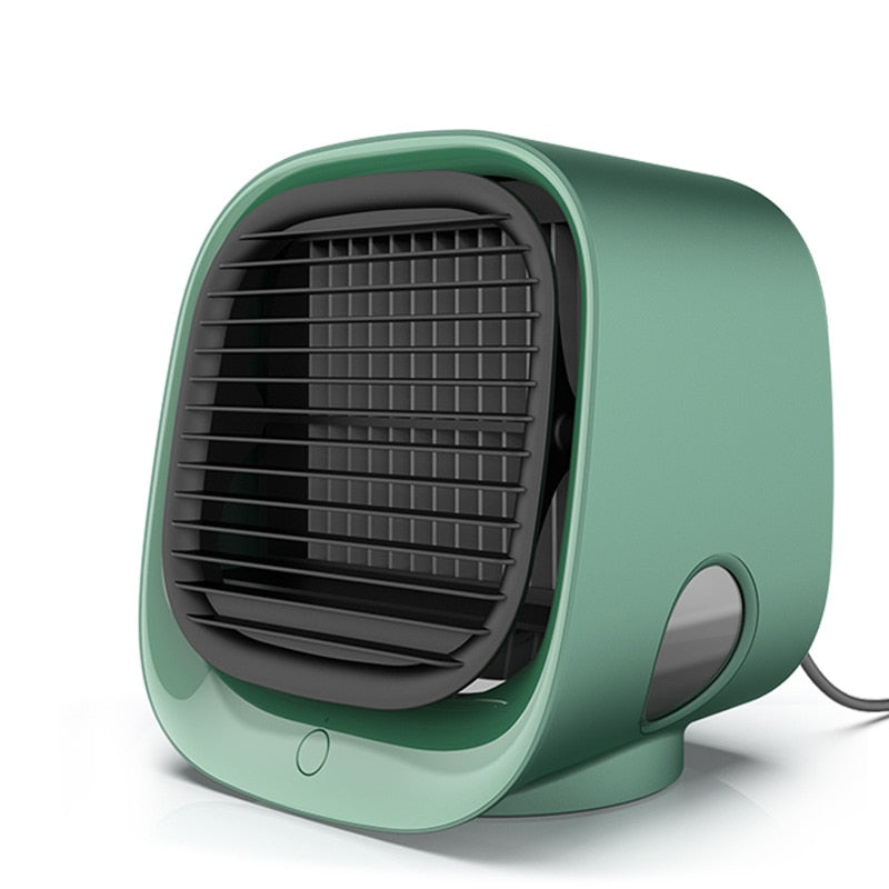3-in-1 USB Desktop Cooler — Fan, Humidifier & Purifier