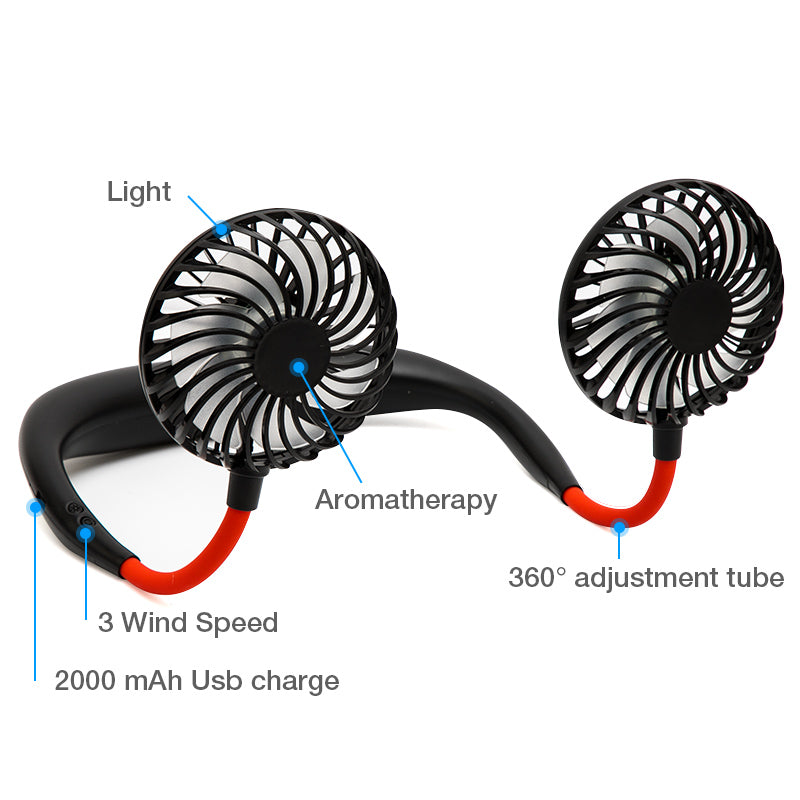 Adjustable Neck Fan — 3 Speeds