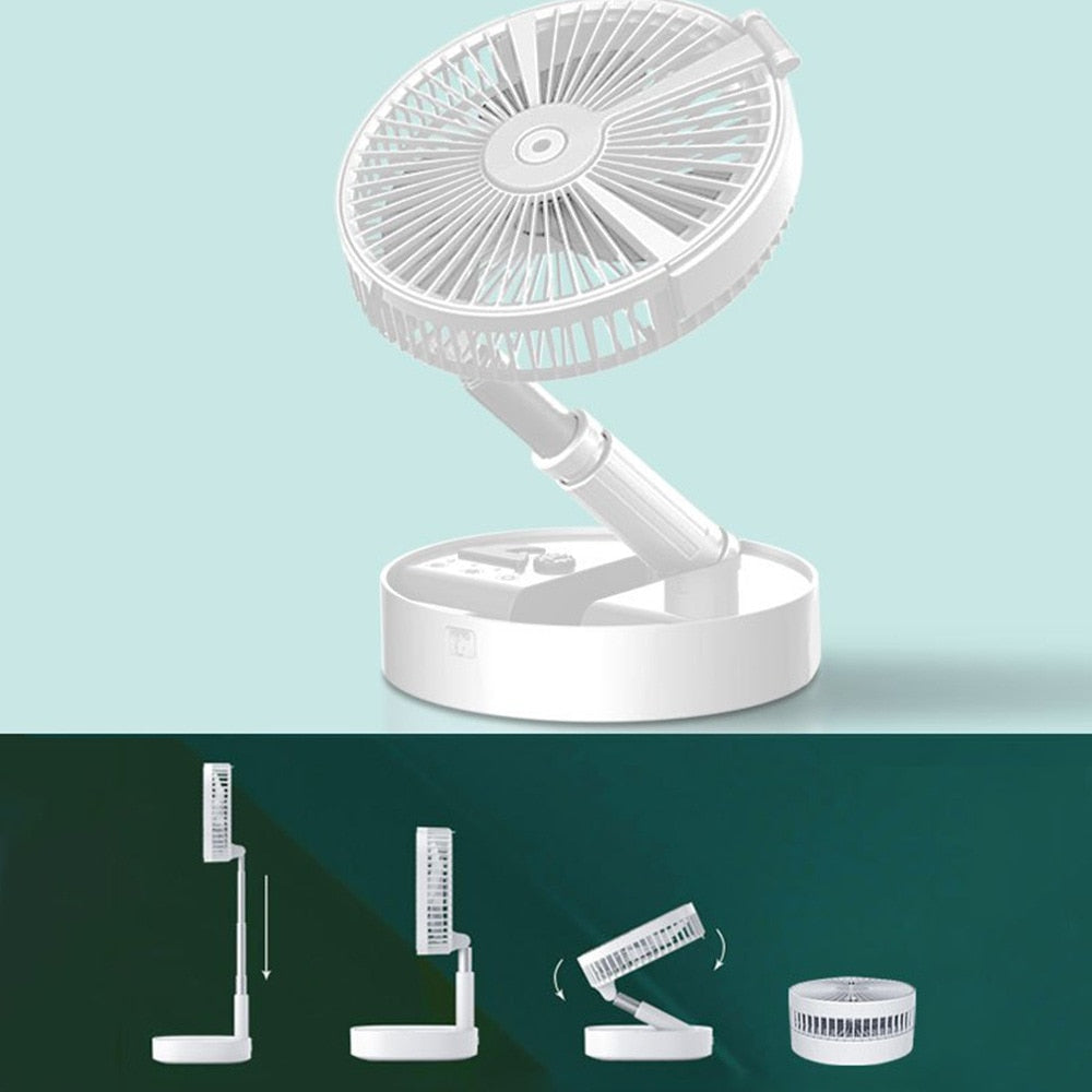 Rechargeable Neck Fan — 7200mAh