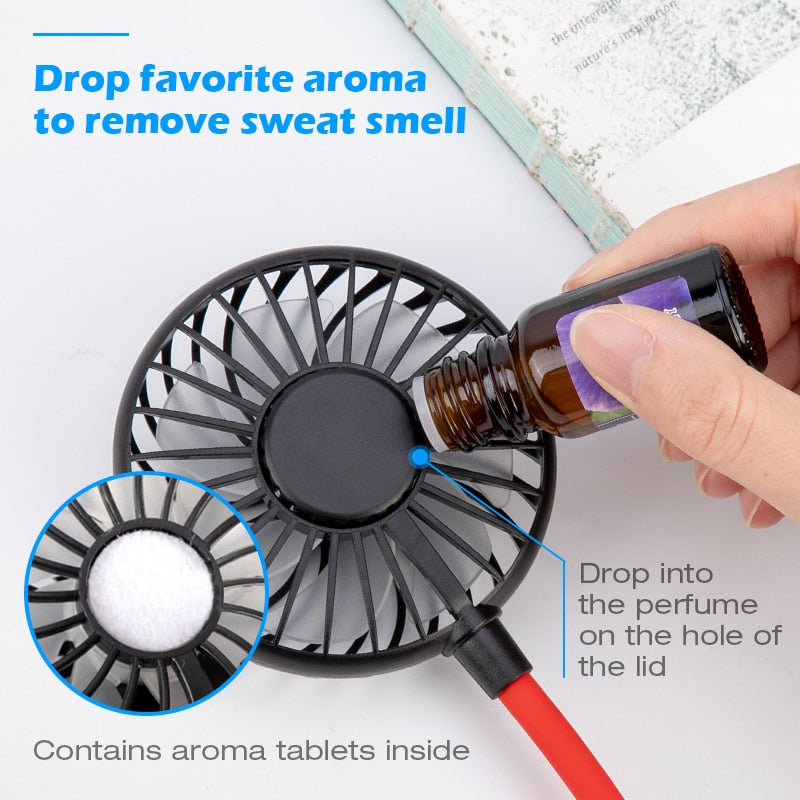 Lightweight Neckband Fan