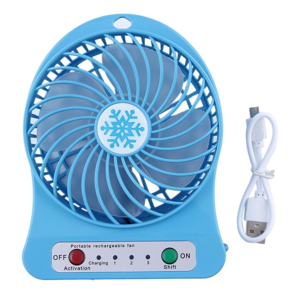 Mini Desktop Cooler with LED Lights