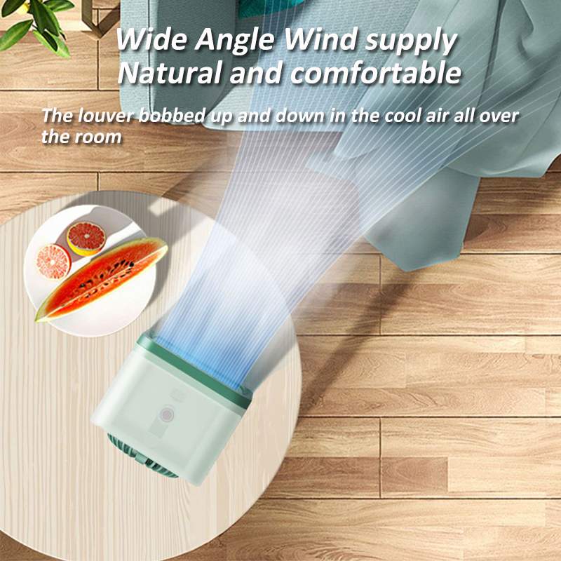 3-in-1 USB Desktop Cooler — Fan, Humidifier & Purifier