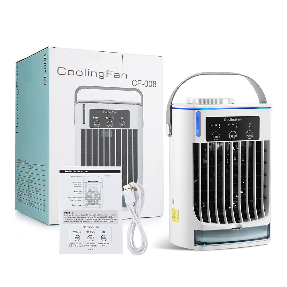 Mist Spray Desktop Cooling Fan