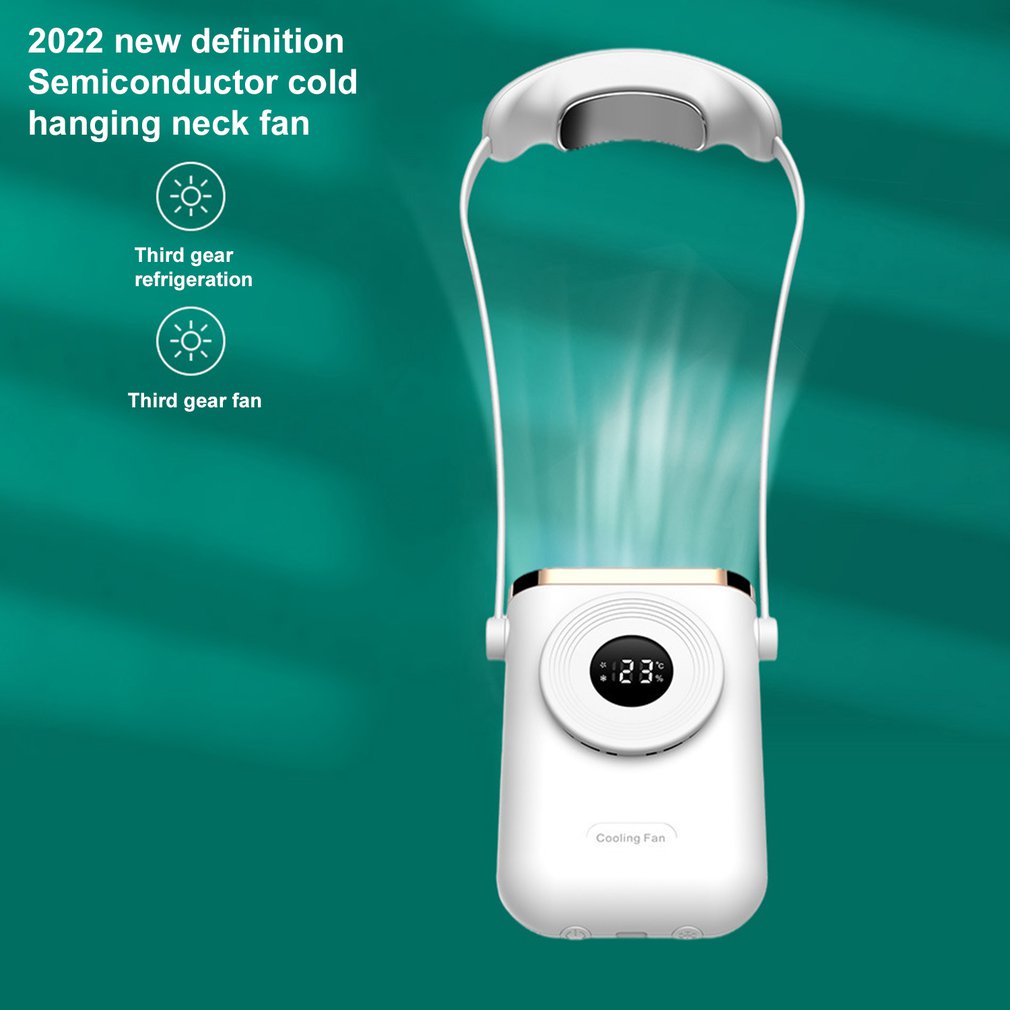 Hands-Free Semiconductor Neck Cooler