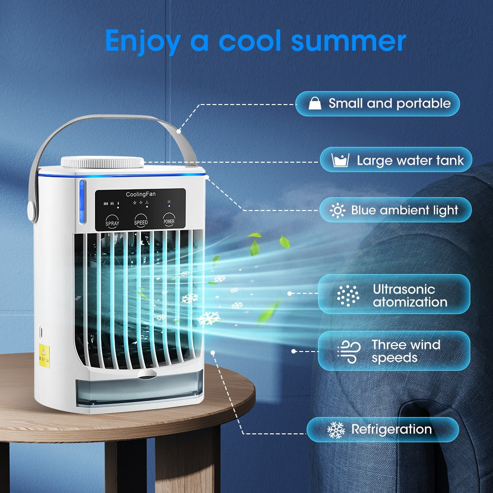 Mist Spray Desktop Cooling Fan