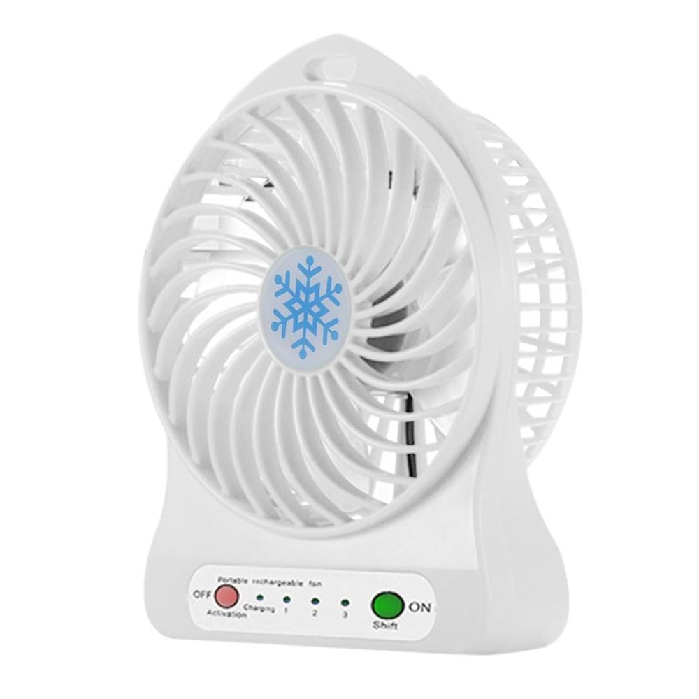 Mini Desktop Cooler with LED Lights