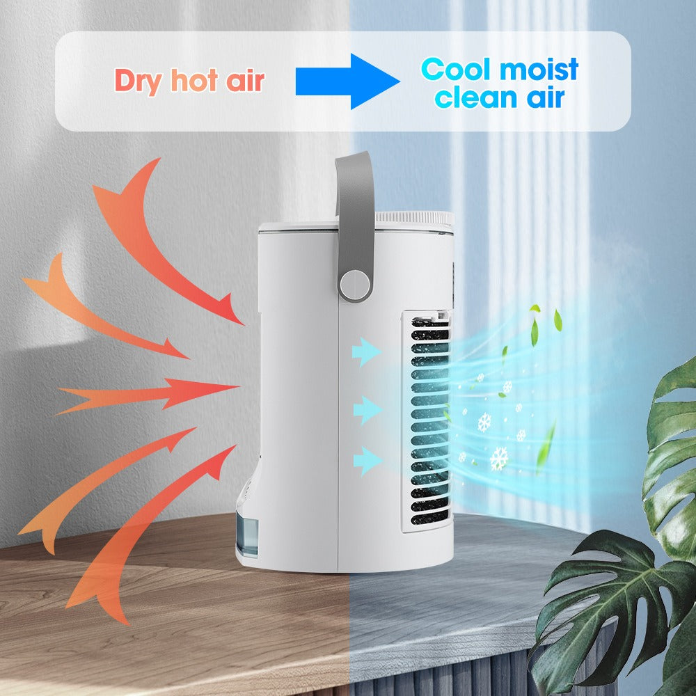 Mist Spray Desktop Cooling Fan