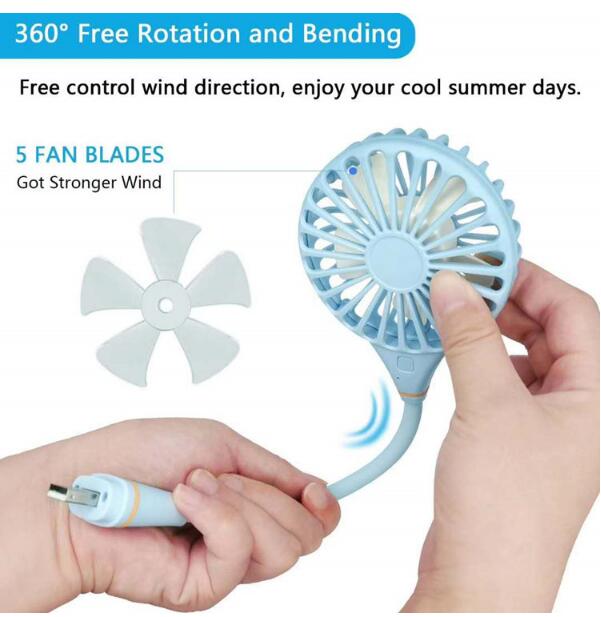 Adjustable Neck Fan — 3 Speeds