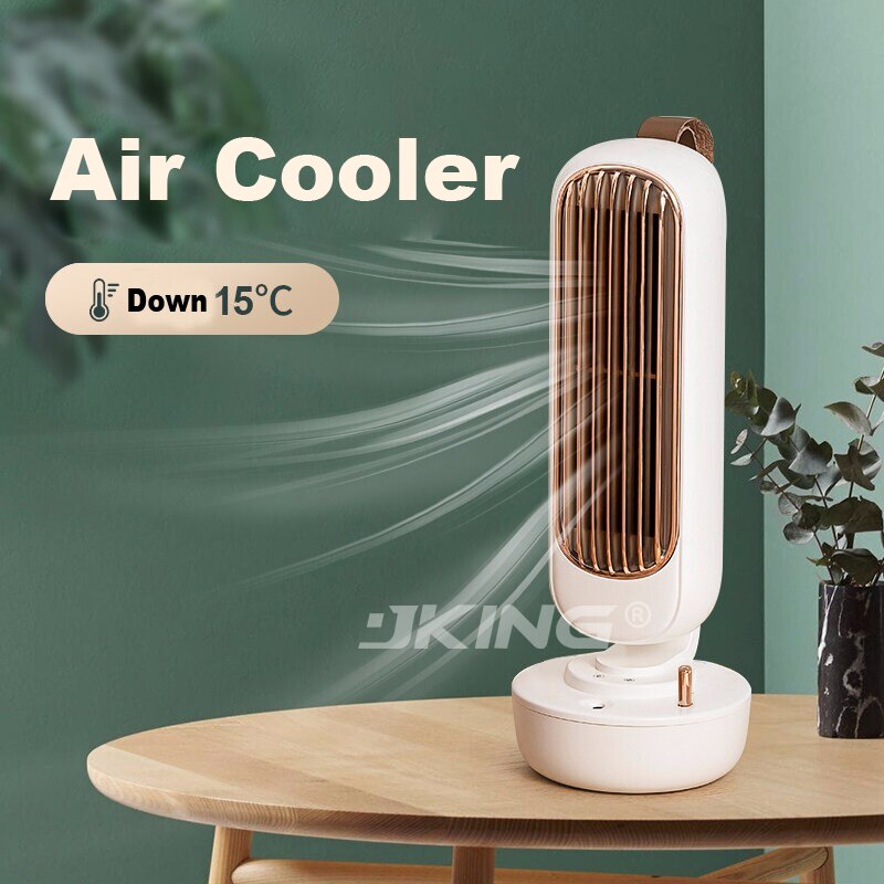 3-in-1 USB Desktop Cooler — Fan, Humidifier & Purifier