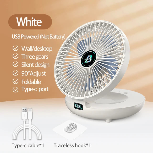 Foldable Desktop Cooling Fan