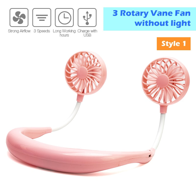 Lightweight Neckband Fan