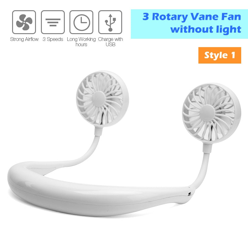 Lightweight Neckband Fan