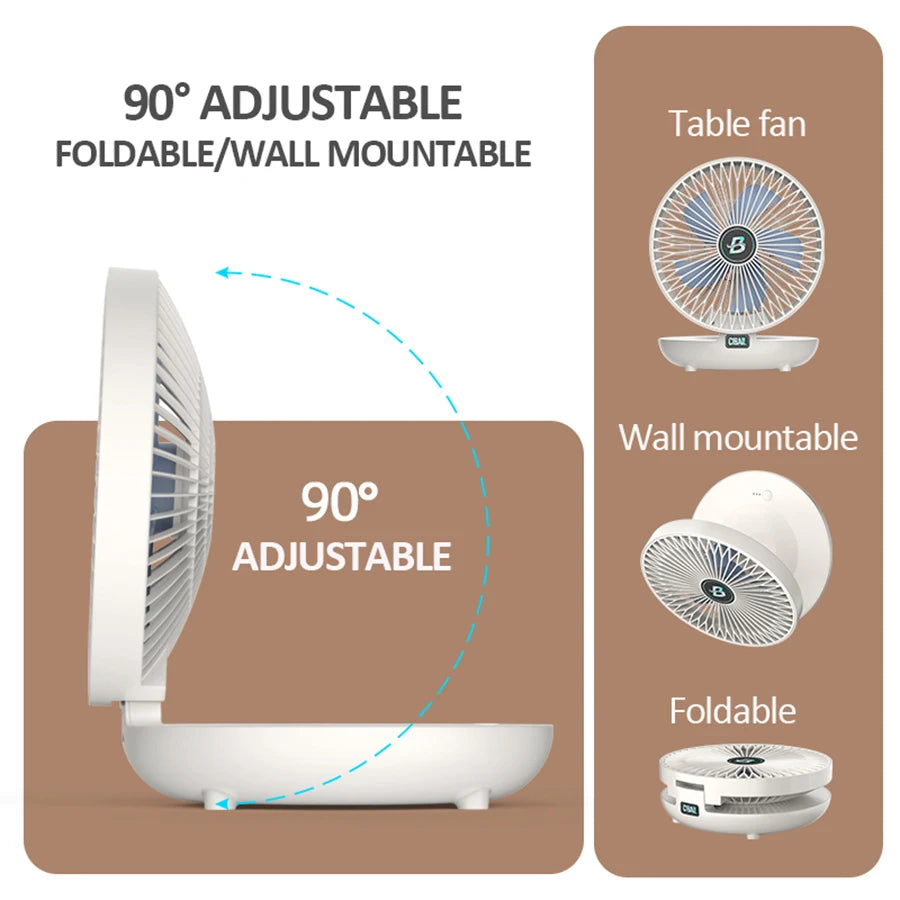 Foldable Desktop Cooling Fan