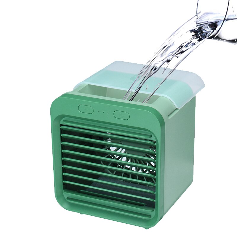 3-in-1 USB Desktop Cooler — Fan, Humidifier & Purifier