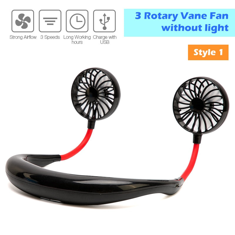 Lightweight Neckband Fan