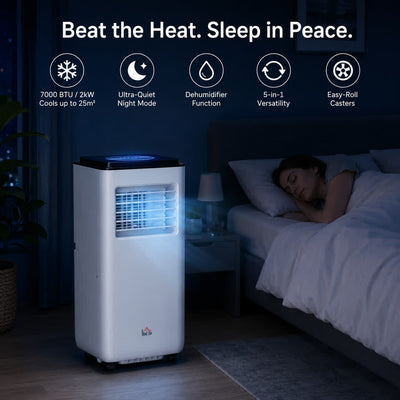 Klimo ArcticWave Portable AC — 2.0 kW True Air Conditioner