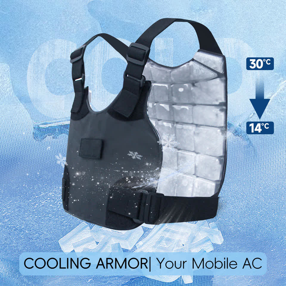 Klimo FlexWear Cooling Vest — Active PCM Phase Change Technology