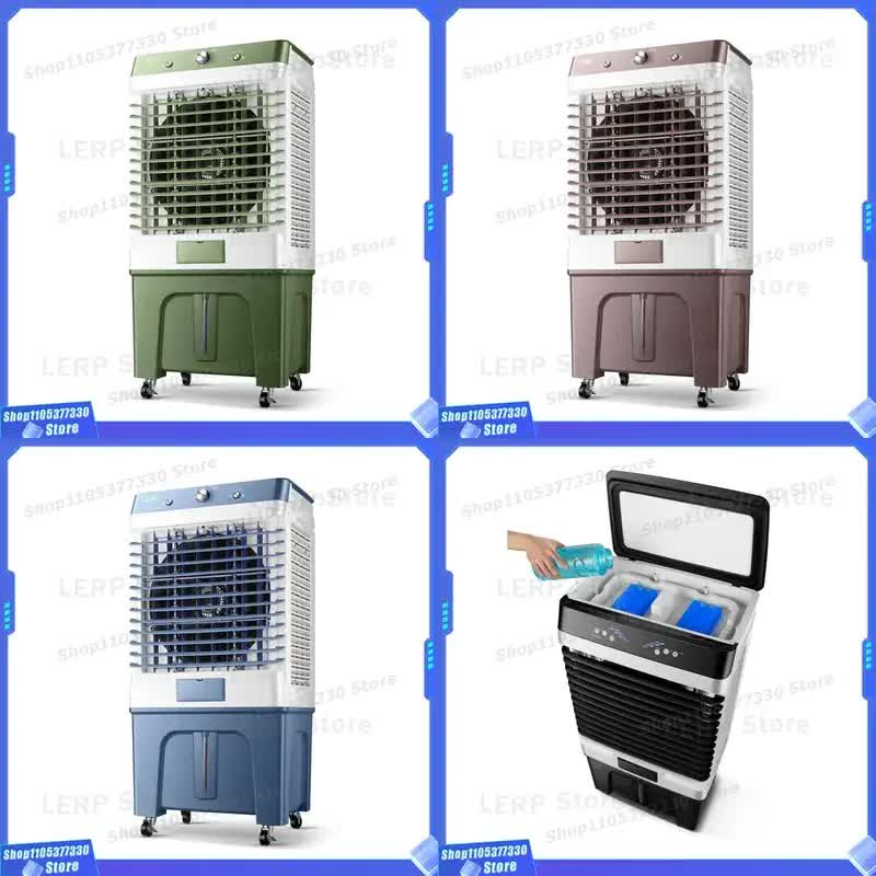 Klimo GlacierTower Evaporative Cooler — 60L Tank for Large Rooms