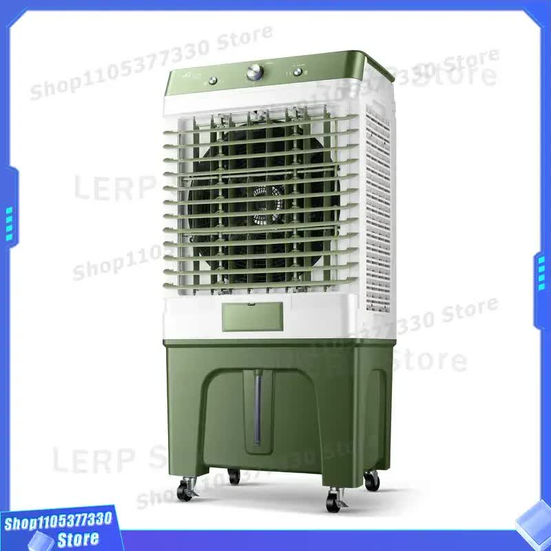 Klimo GlacierTower Evaporative Cooler — 60L Tank for Large Rooms