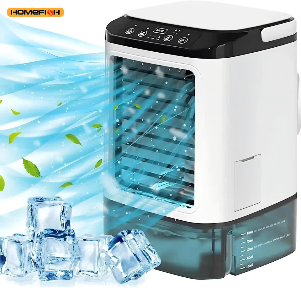 Klimo MistPro Desk Cooler — Ultrasonic Mist + LED Display